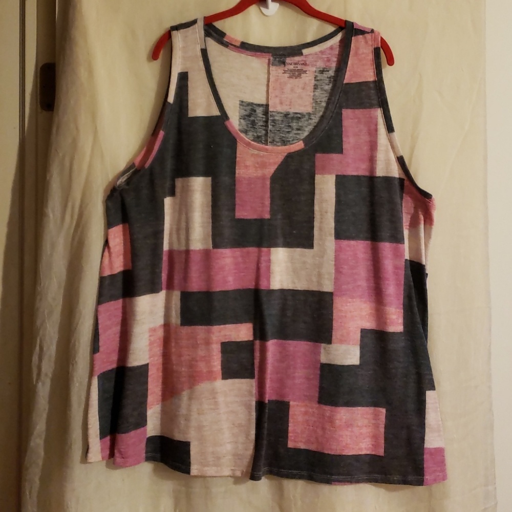 Sleeveless Swing top